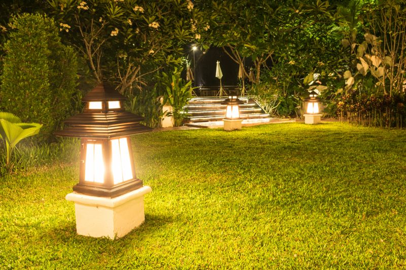 Courtyard Light Installation in Utah County, UT