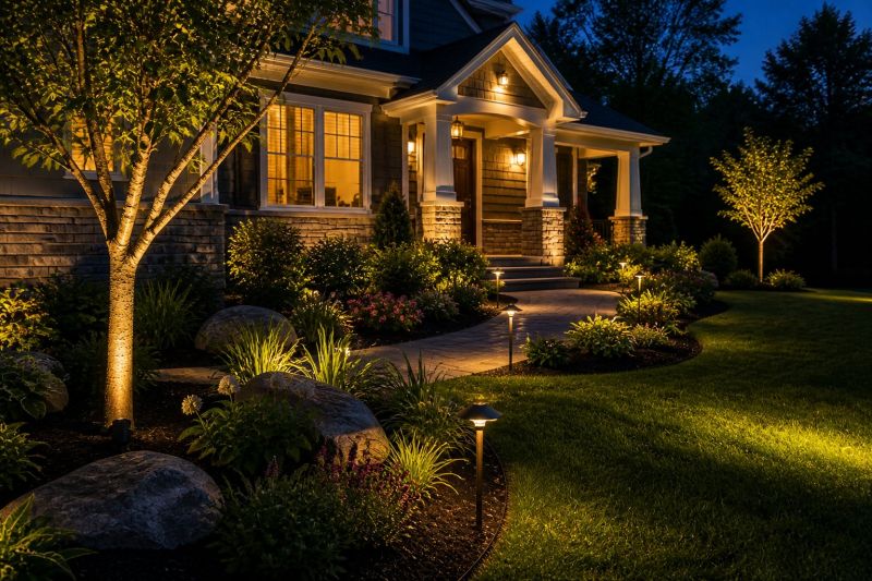 Courtyard Light Installation in Littleton, CO
