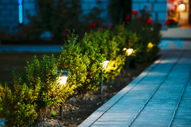 Courtyard Light Installation in Olathe, KS