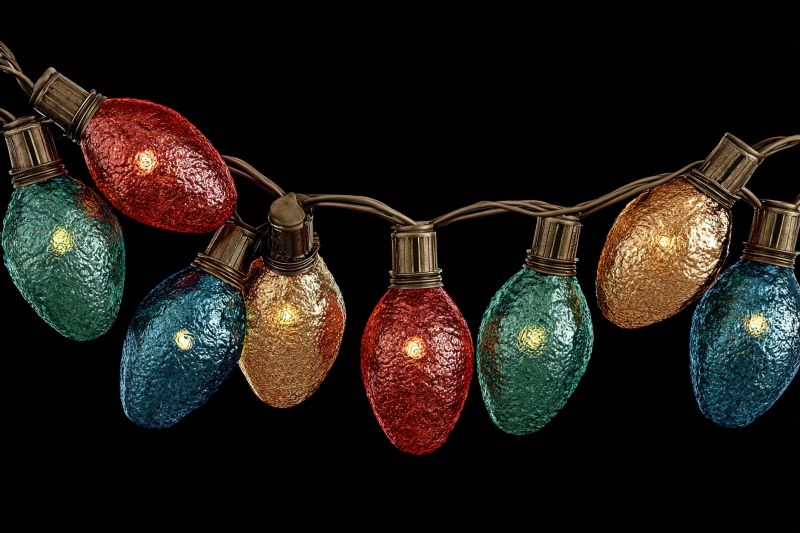 Holiday Lights Hanging in Overland Park, KS