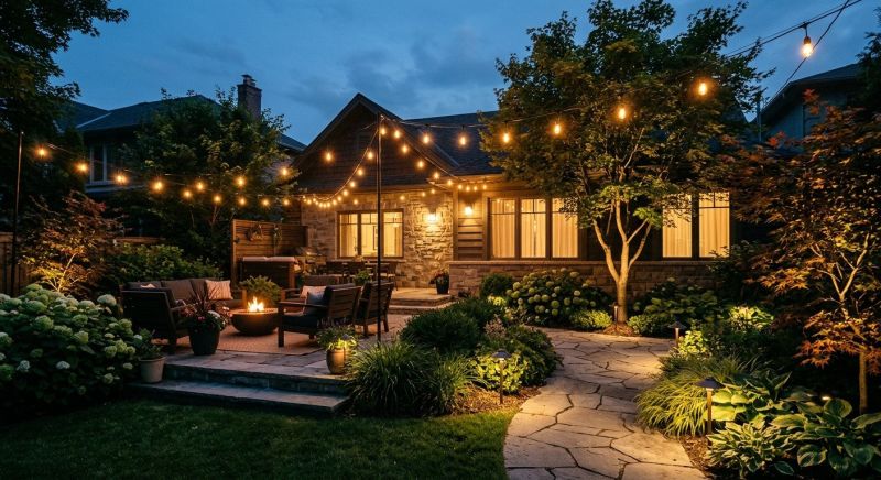 Patio Lights Installation in Orem, UT