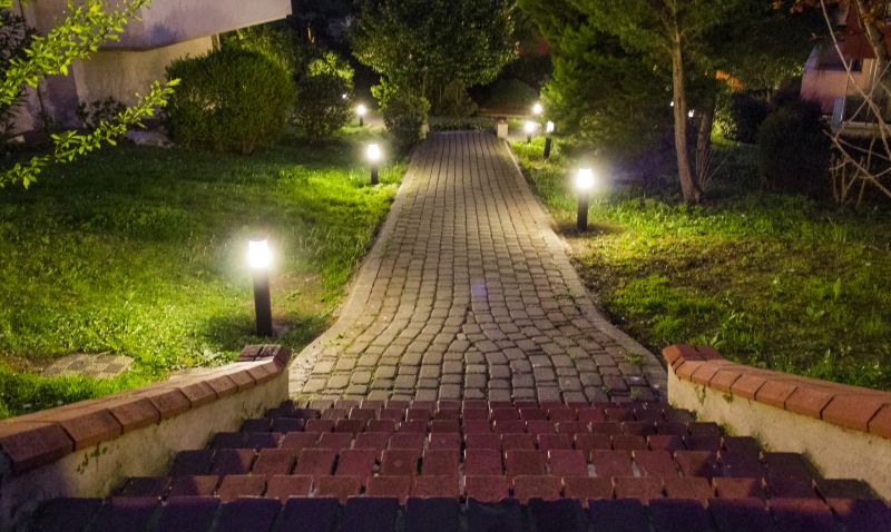 Terrace Lighting Installation in Provo, UT