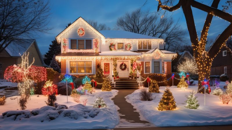 Xmas Lights Installation in Kansas City, KS